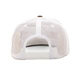 Kšiltovka Brixton Oath MP Trucker Hat - Sepia/White