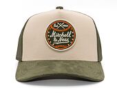 Kšiltovka Mitchell & Ness - Baseball Trucker - Cream/Olive