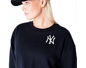 Dámská Mikina New Era - MLB Essential Crewneck - NY Yankees - Black / White