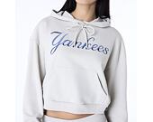 Dámská Mikina New Era - MLB Floral Graphic Crop Hoodie - NY Yankees - Stone