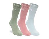 Ponožky New Era - Flag Collection - Pastel Green Pink Blue