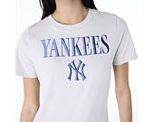 Dámské Triko New Era - MLB Graphic Tee - NY Yankees - Stone