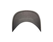 Kšiltovka Yupoong 5-Panel Curved Classic Snapback grey