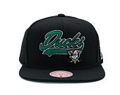 Kšiltovka Mitchell & Ness - Anaheim Ducks - Oversweep Snapback Vntg - Black