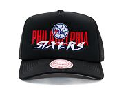 Kšiltovka Mitchell & Ness - Philadelphia 76Ers - Year Of The Snake Trucker Hwc - Black