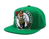 Kšiltovka Mitchell & Ness - Boston Celtics - Big Time Snapback - Green