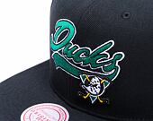 Kšiltovka Mitchell & Ness - Anaheim Ducks - Oversweep Snapback Vntg - Black