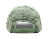 Kšiltovka New Era - Branded Oval Foam Patch 9FORTY Trucker - White / Green