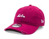 Kšiltovka New Era - Branded Distress 9TWENTY - Cherry