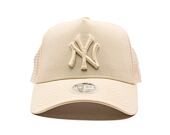 Dámská Kšiltovka New Era - MLB League Essential 9FORTY Trucker - NY Yankees - Cream