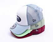 Kšiltovka New Era - Branded Oval Foam Patch 9FORTY Trucker - White / Green
