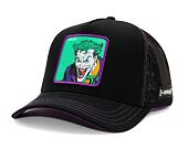 Kšiltovka Capslab - Trucker DC Comics - Joker - Black / Green / Purple