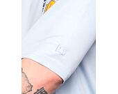Triko New Era - MLB Food Graphic Oversized Tee - NY Yankees - Pastel Blue