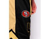 Kraťasy New Era - NFL Graphic Shorts - San Francisco 49ers - Black