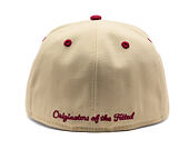 Kšiltovka New Era - Branded Script 59FIFTY - Ivory / Cherry