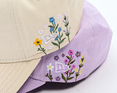 Dámská Kšiltovka New Era - MLB Floral Icon 9FORTY - LA Dodgers - Cream