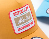 Kšiltovka New Era - Branded Buffalo Patch 9FORTY Trucker - Stone