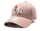 Dámská Kšiltovka New Era - MLB Beaded 9FORTY - NY Yankees - Pink