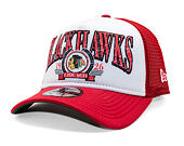 Kšiltovka New Era -  9FORTY A-Frame NHL Distressed - Chicago Blackhawks - Team Color