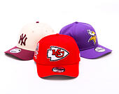 Kšiltovka New Era - NFL Anniversary Patch 9SEVENTY Stretch-Snap - Kansas City Chiefs - Red