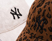 Dámská Kšiltovka New Era - MLB Leopard Cord 9TWENTY - NY Yankees - Auburn