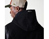 Bunda New Era - Hooded Varsity Jacket - Black