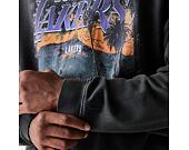 Mikina New Era - NBA Washed Graphic Crewneck - LA Lakers - Black