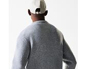Svetr New Era - Branded Script Knit Sweater - Heather Grey