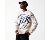 Svetr New Era - NBA Oversized Knit - LA Lakers - Cream