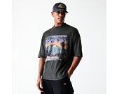 Triko New Era - NBA Washed Graphic Tee - LA Lakers - Black