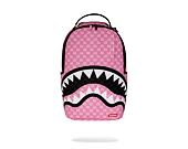 Sprayground - Pink And Black Drip Check Dlxsv Backpack 