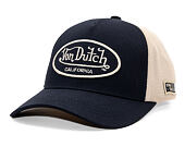 Kšiltovka Von Dutch - Trucker - Flag - Black/Beige