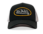 Kšiltovka Von Dutch - Trucker - Classic Logo Black/Grey