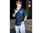 Dres Karl Kani - Kani Pinstripe Baseball Jersey - Blue