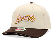 Kšiltovka Mitchell & Ness - Blush Sand Classic Red - Los Angeles Lakers - Sand/Brown