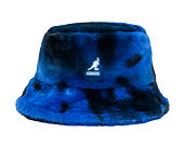 Kangol - Faux Fur Bucket - Blue Iridescent Clouds