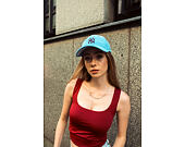 Dámská Kšiltovka New Era - MLB Cord 9FORTY - NY Yankees - Blue / Burgundy