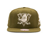 Cap Mitchell & Ness - NHL Fashion Basic Snapback Vntg - Anaheim Ducks - Olive