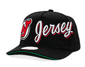 Kšiltovka Mitchell & Ness - NHL Busted Pro - New Jersey Devils - Black
