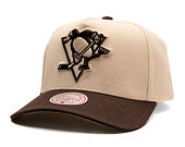 Kšiltovka Mitchell & Ness - NHL Fashion Basic 2T Pro - Pittsburgh Penguins - Cream