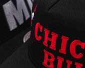 Kšiltovka Mitchell & Ness - NBA Busted Pro - Chicago Bulls - Black