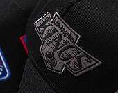 Kšiltovka Mitchell & Ness - NHL Busted Pro Vntg - Los Angeles Kings - Black