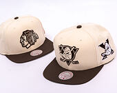 Kšiltovka Mitchell & Ness - NHL Fashion Basic 2T - Anaheim Ducks - Cream