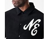 Jacket New Era - Branded Cord Coach Jacket - Black