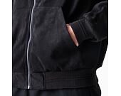 Jacket New Era - NBA Suede Hooded Jacket - LA LAkers - Black