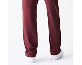 Pants New Era - Branded Washed Straight Sweatpants - Burgundy