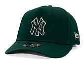 Cap New Era - MLB Team Outline 9FORTY A-Frame - NY Yankees - Dark Green / Stone