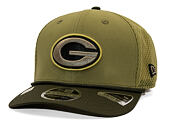 Cap New Era - NFL25 "Salute to Service" - 9SEVENTY Stretch-Snap  Bay Packers 