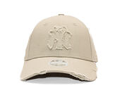 Womens Cap New Era - MLB Distressed 9FORTY - NY Yankees - Stone