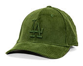 Cap New Era - MLB Cord 9FORTY M-Crown - LA Dodgers - Rifle Green